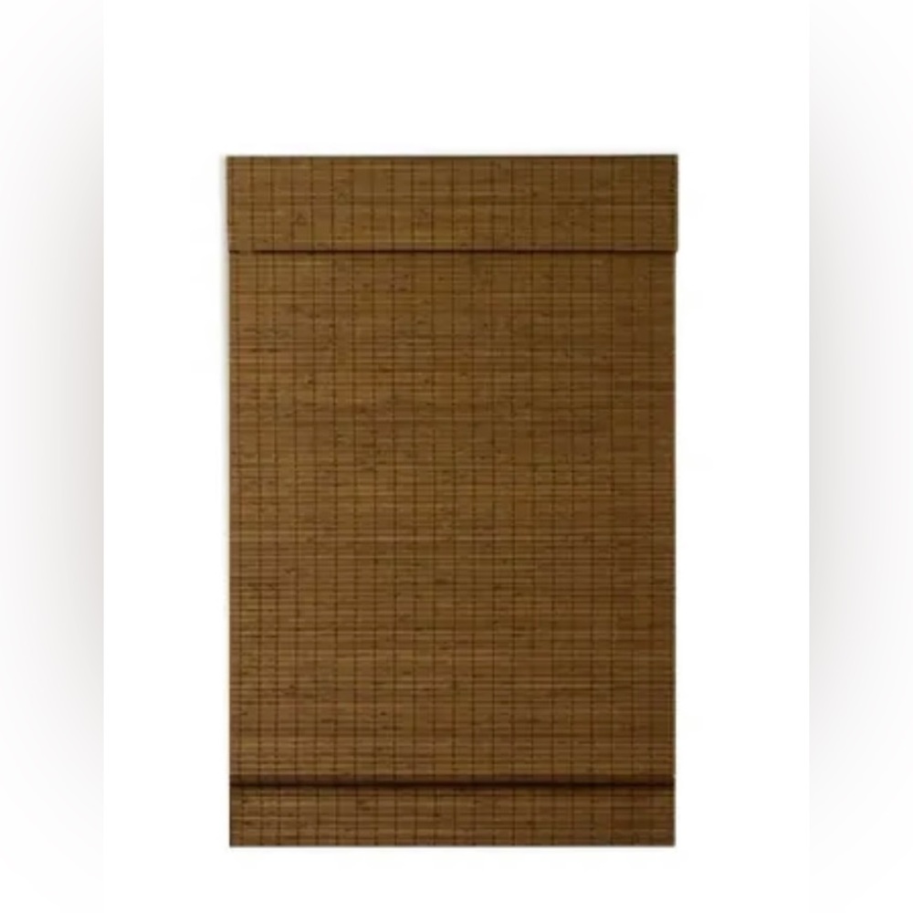 Radiance Cordless Maple Cape Cod Flatweave Bamboo Roman Shade ONE SHADE 29x64 - Picture 3 of 4